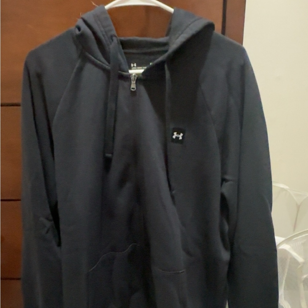 Under armour black zip up